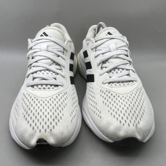 Adidas Supernova 2 Running Shoes Men Size 10 White Black Comfort Low Top Sneaker - Picture 2 of 9
